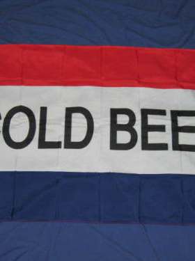 外贸货源冷啤酒标志旗帜COLD BEER FLAG亚马逊WISH EBAY热卖