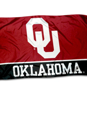 外贸货源你那么的旗帜OU Sooners Flag亚马逊WISH EBAY热卖