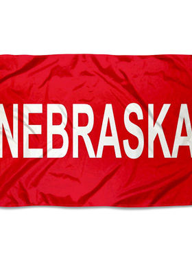 内布拉斯加州居民旗Nebraska Cornhuskers Flag亚马逊WISH EBAY热
