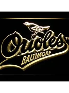 外贸Baltimore Orioles 1992-1994Neon Sign巴尔的摩金莺的霓虹灯