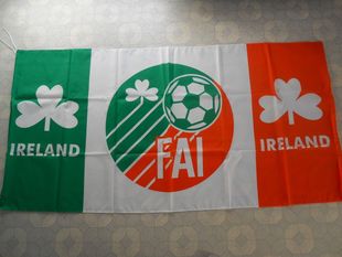 Flag亚马逊WISH 外贸货源爱尔兰足球 旗帜Ireland Soccer EBAY