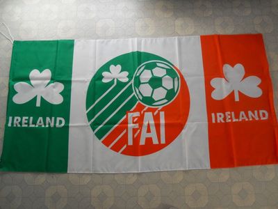外贸货源爱尔兰足球的旗帜Ireland Soccer Flag亚马逊WISH EBAY