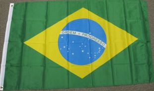 FLAG亚马逊WISH BRAZILIAN EBAY FLAG 外贸货源巴西国旗巴BRAZIL