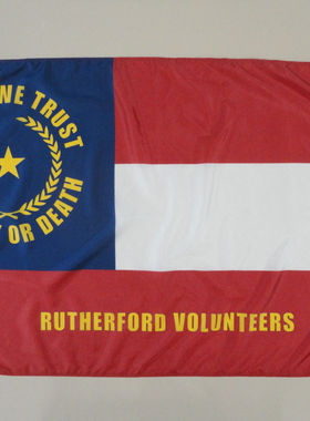 外贸货源Rutherford Volunteers N.C. Historical FLAG WISH EBAY
