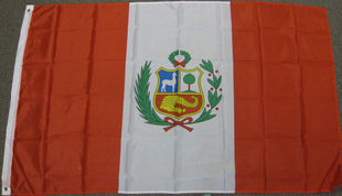 EBAY热卖 外贸货源秘鲁国旗PERU FLAG亚马逊WISH PERUVIAN FLAG