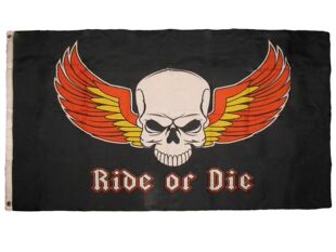 Skull With Wings Ride Premium亚马逊WISH Die Biker EBAY