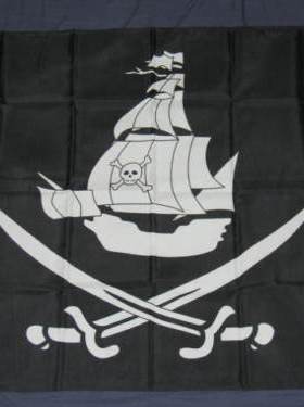 外贸货源海盗船旗PIRATE SHIP FLAG亚马逊WISH EBAY热卖