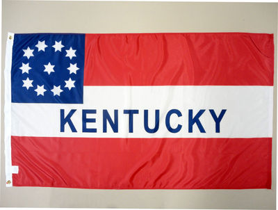 外贸旗帜Kentucky State 1861 CSA Historic FLAG亚马逊WISH EBAY
