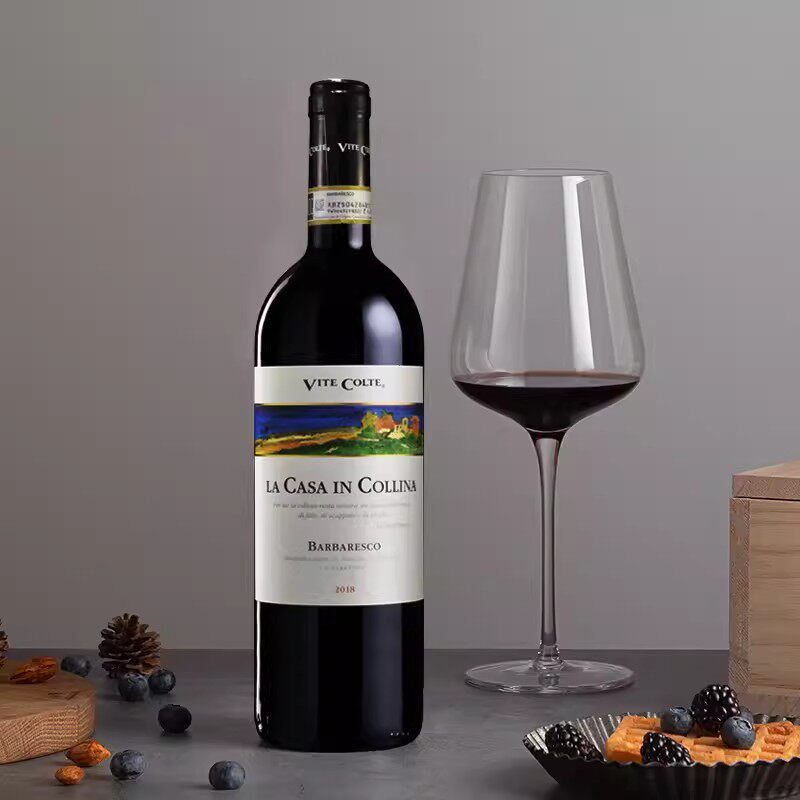 意大利名庄 docg大红虾三杯奖维克特酒庄巴巴莱斯科干红葡萄酒