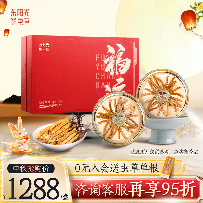 东阳光冬虫夏草滋补送礼礼盒