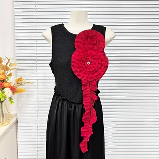 童裝 婚紗 服裝 禮服輔料 飾 蕾絲貼花服裝 裝 白色黑色釘珠花朵