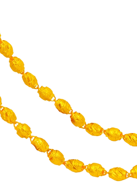 创缘镀黄金项链粗大气婚庆道具