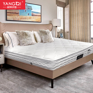 酒店同款杨琪床垫记忆棉独立簧偏软床垫1.2 1.5m1.8米梦之柔