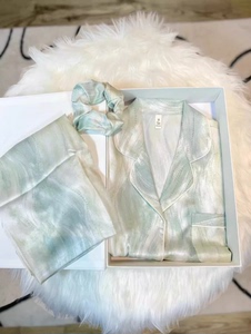 夏款季冰丝外穿真丝抗静电家居服