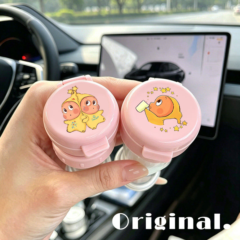 吸管瓶盖转换头可爱矿泉水吸管盖饮料瓶三合一便携防呛水外出便携图片