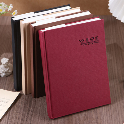 联华文具Dream Notes A5精装本笔记本办公学生记事本笔记本加厚横线内页简约设计日记本高级复古手账本