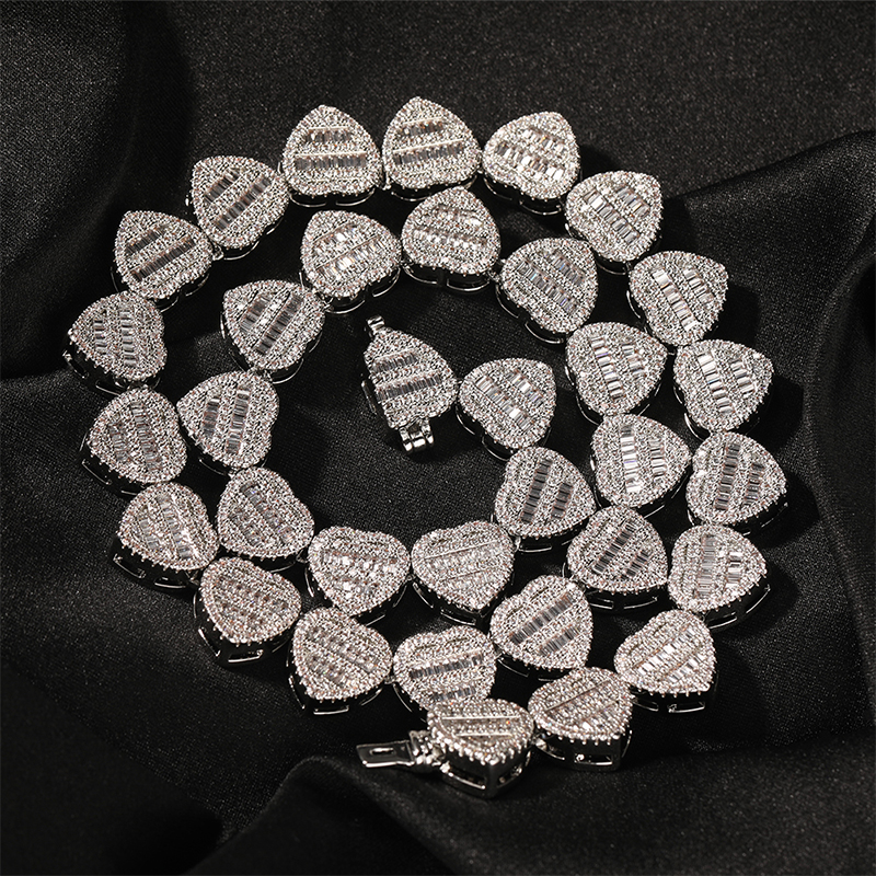 uwin铜镀金镶嵌锆石爱心男女高性价比