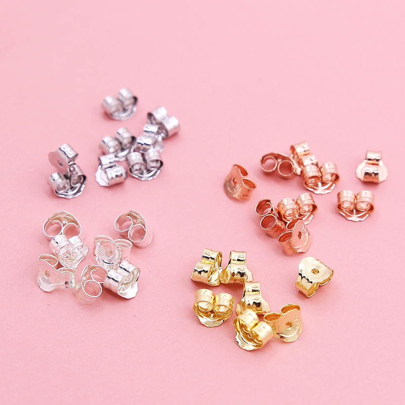 925纯银耳堵耳扣耳拖后托防滑塞