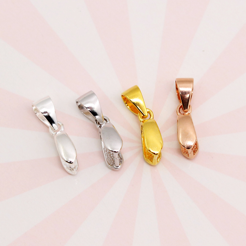 DIY925纯银翡翠简易瓜子平安扣