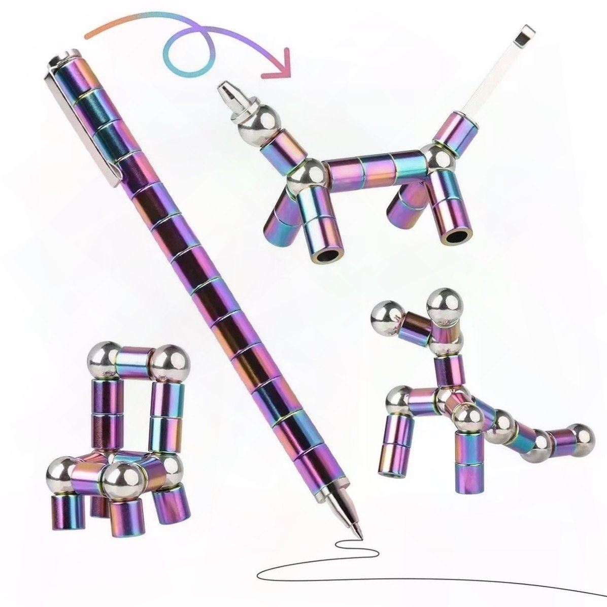 金属电容磁吸中性笔 炫酷黑科技 男学生百变笔,文具电教/文化用品/商务用品,中性笔,淘宝优惠券,粉丝福利购,淘宝优惠卷