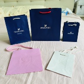 施华洛世奇正品 手拎袋 笔盒纸袋手提袋礼品袋购物袋拎袋首饰袋