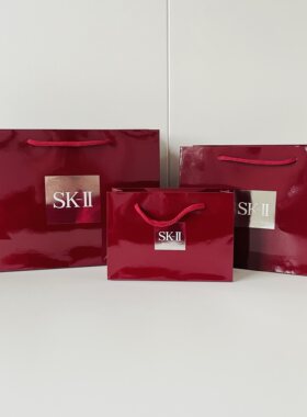 SK2柜台正品礼品袋神仙水包装礼盒手提袋包装袋送礼购物袋