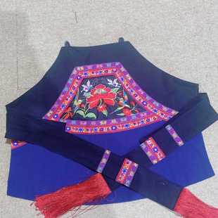 GOXEOU/格希欧布依族壮族少数民族服饰围裙围腰 国风传统土布