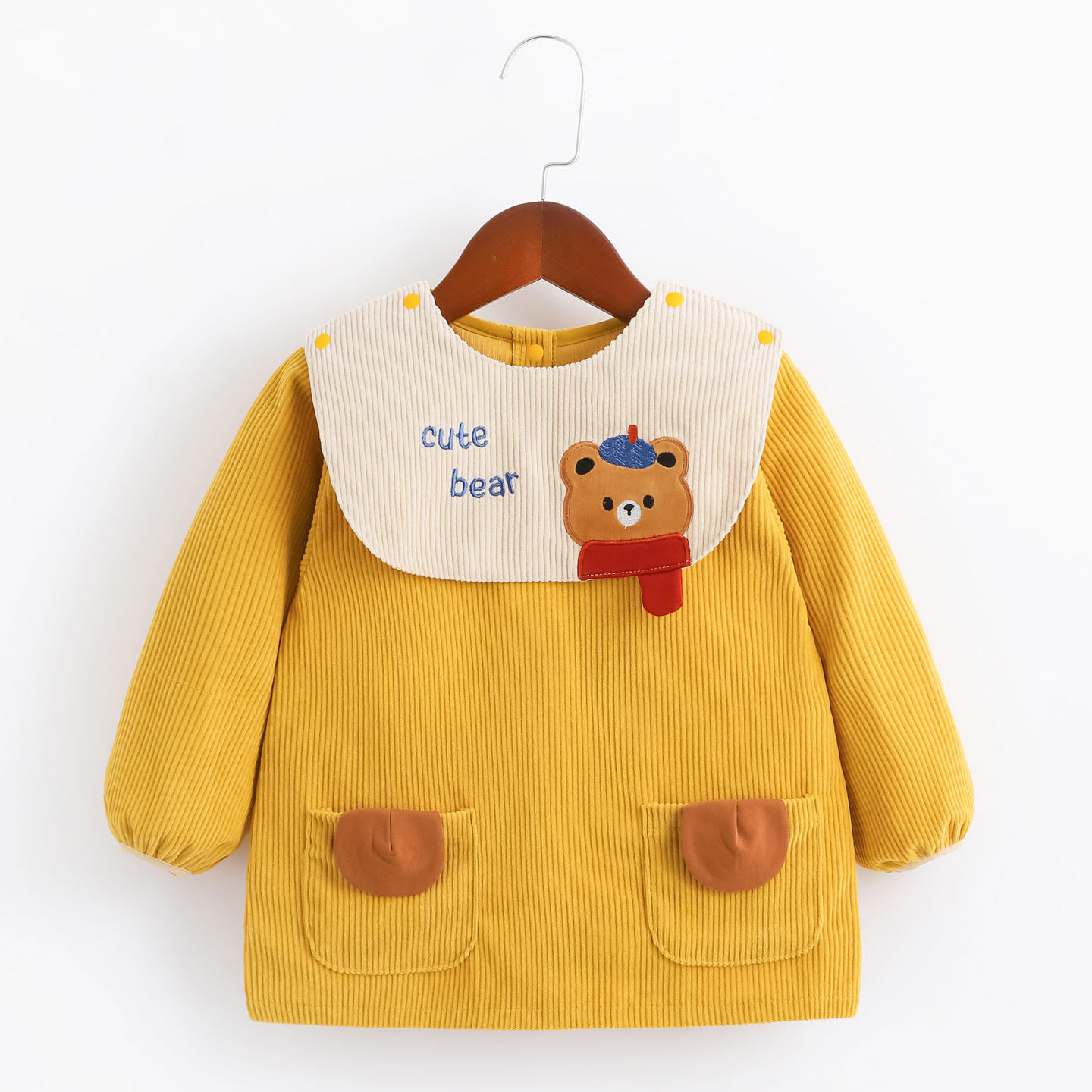 宝宝罩衣男孩围兜护衣婴幼儿防水防脏吃饭衣儿童弹力灯芯绒反穿衣,童装/婴儿装/亲子装,反穿衣/罩衣,淘宝优惠券,粉丝福利购,淘宝优惠卷