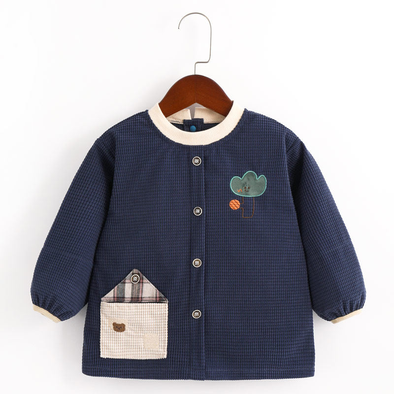 宝宝罩衣秋冬弹力灯芯绒防水防脏围裙儿童罩衣婴幼儿吃饭围兜护衣,童装/婴儿装/亲子装,反穿衣/罩衣,淘宝优惠券,粉丝福利购,淘宝优惠卷