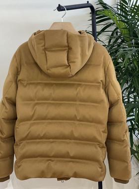 LP 连帽羊绒羽绒服