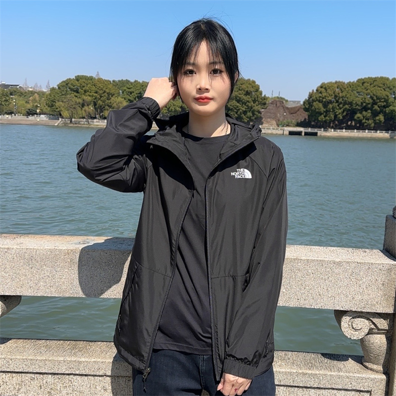 北面皮肤衣男士户外防晒透气轻薄