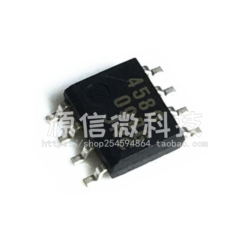 全新进口 NJM4580E-TE1 JRC4580 4580 SOP8 低噪声运放芯片