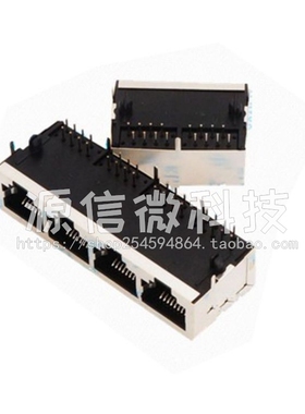 RJ45插座 59 21MM 网络接口 RJ45插座1*2 1*4  双口四口网络插座