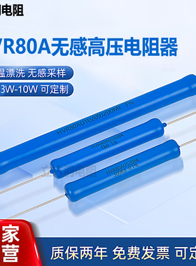 HVR80高压绝缘耐压检测校准认证标准无感电阻3W5W10W5K2M5M300M1%