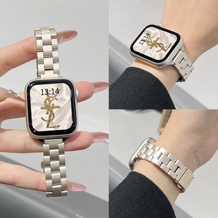 腕带夏天男女生六代高级时尚 6表带金属小米红米redmiwatch3 1代智能运动青春版 psnld适用红米手表watch4