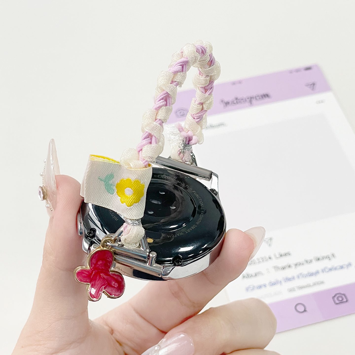 适用OPPO手表watchX2mini表带新款蝴蝶手绳oppowatch4pro智能运动手表表链watch2/1夏天女士专用时尚简约