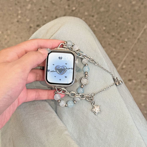 psnld女生猫眼石手链红米腕带