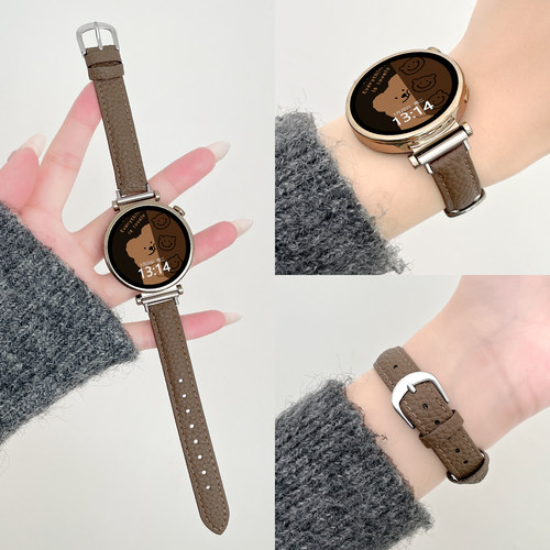 荔枝纹皮质OPPO手表带psnld