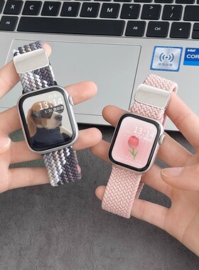 适用oppowatch4pro/x2表带X2mini智能手表oppo watch2/1代表带3pro编织磁吸回环42mm/46mm运动腕带se男女表带