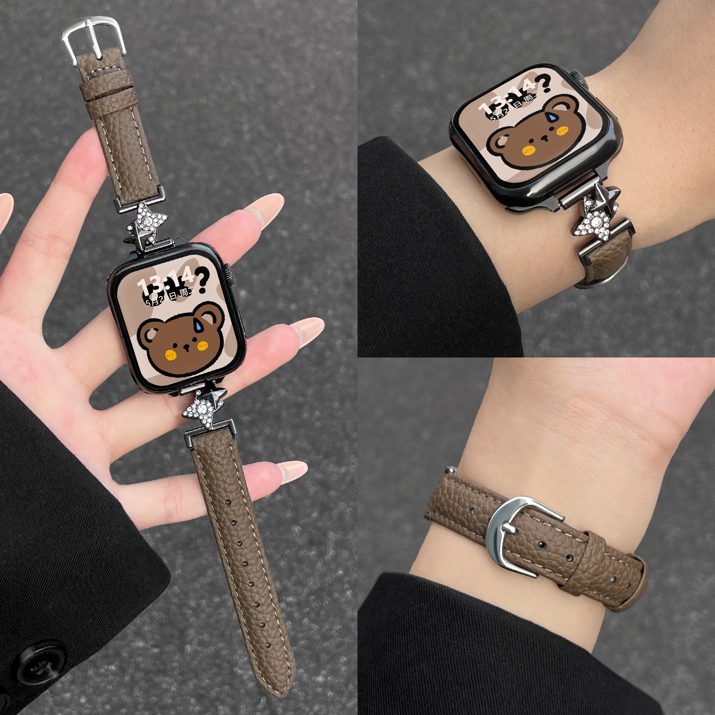 VIVO手表GT2表带皮质psnld