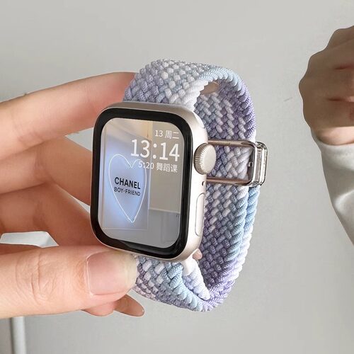 psnld编织回环磁吸iwatch表带
