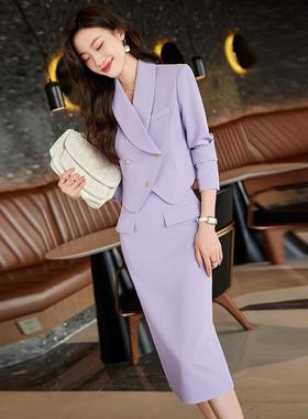 跨境款西装外套女小个子高KFY-2808级感炸西街上衣新款今年流小短