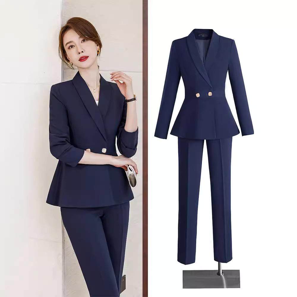 高职业套装春秋时尚端气质女神范套经裙行AL823596政工作服台理面,女装/女士精品,职业女裤套装,淘宝优惠券,粉丝福利购,淘宝优惠卷