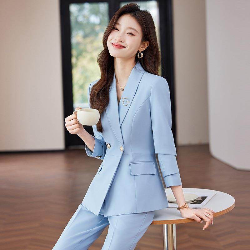 高EM6809端黑色小西服外套春女级秋计新款时尚高感职业设感西装套,女装/女士精品,时尚套装,淘宝优惠券,粉丝福利购,淘宝优惠卷