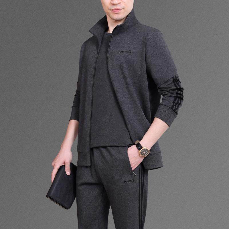 中老年动套装春秋男季装男父亲爸爸TTH运装衣男装休闲卫三件套,户外/登山/野营/旅行用品,其他户外服装,淘宝优惠券,粉丝福利购,淘宝优惠卷