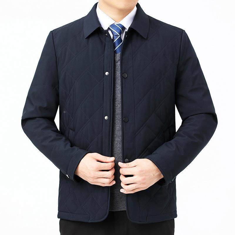 年棉衣男翻领加厚中棉中服冬装外套2183年爸老爸装桑蚕丝棉袄,男装,棉衣,淘宝优惠券,粉丝福利购,淘宝优惠卷
