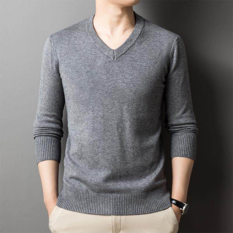 男士毛衫秋冬新款中年厚款Y82203-Y休闲毛羊衣打底套头织针衫领潮,男装,针织衫/毛衣,淘宝优惠券,粉丝福利购,淘宝优惠卷