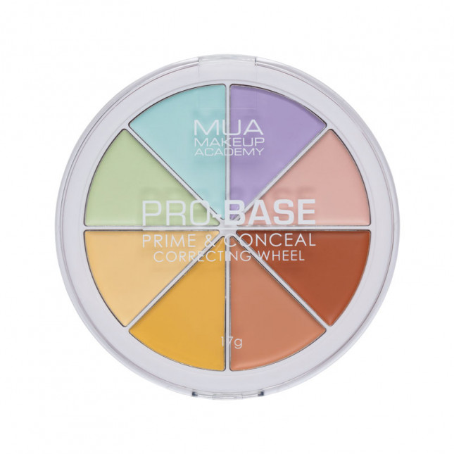 英国MUA八色遮瑕膏/MUA Pro-Base Correcting Wheel