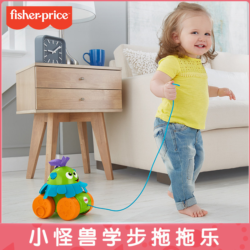 FISHER PRICE费雪新品小怪兽学步拖拖乐GDR71早教益智学步玩具|ruв категории игрушка/коляска/головоломка/блоки/модель, Другие игрушки - от Buy2taobao.com для оказания профессиональной услуги покупки агента Taobao