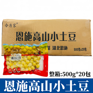 恩施高山小土豆20包 500g去皮迷你土豆球洋芋马铃薯饭店烧烤食材